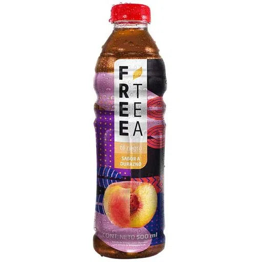 FREE TEA TE NEGRO DURAZNO 500 ML