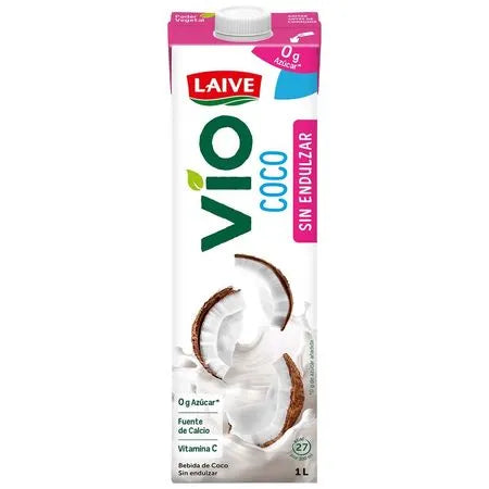 BEBIDA VEGETAL DE COCO SIN ENDULZANTE LAIVE 1LT