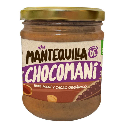 MANTEQUILLA DE MANI CON CACAO DEL CAMPO 400 GR