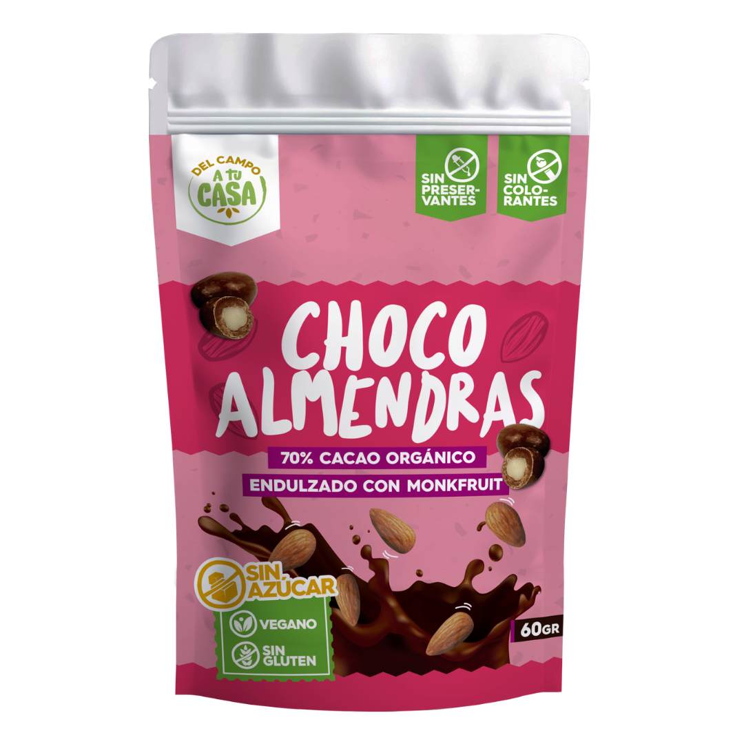 CHOCOLATE RELLENO ALMENDRAS DEL CAMPO 60GR