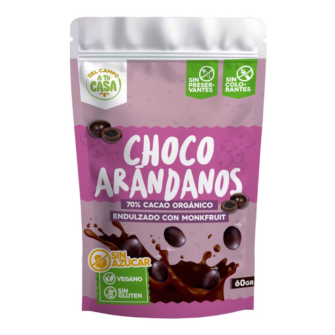 CHOCOLATE RELLENO ARANDANOS DEL CAMPO 60GR