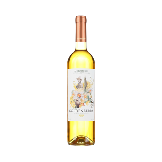 VINO DE AGUAYMANTO GOLDENBERRY SEMI SECO MORANDINA 750ML