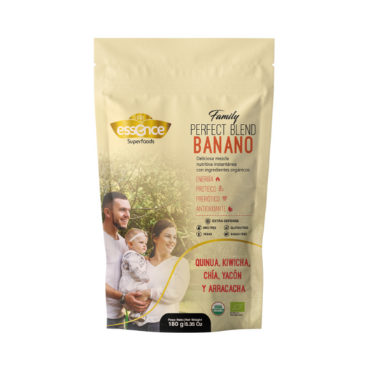 PERFECT BLEND ORGANICO BANANO BIO ESSENCE 180GR